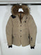 Moncler Zillertal Jacket Size 5 Beige